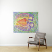 Loop van Kind Guardian Angel Tapestry Wall Art Dec Wandkleed (In Situ (horizontaal))