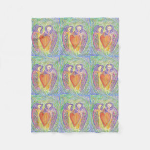 Loop van Kind Guardian Angels Art Fleece Blankets Deken