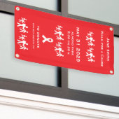 Loop Voor Een Doel Fondsen Werven Spandoek (Buitenkant Gebouw)