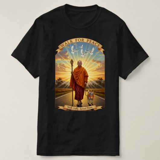 Loop voor Vrede T-shirt (Design voorkant)