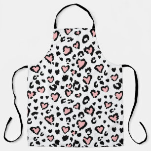 Loopard of jaguar naadloos patroon, getextureerde  schort