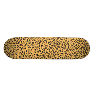 Loopard Texture Skateboard