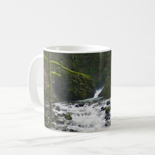 Loopbaan bij de Herfsten van Bridal Veil, OF Koffiemok (Voorkant links)