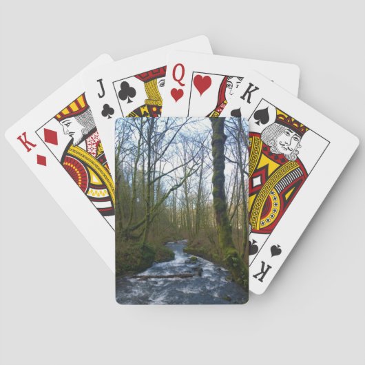 Loopbaan bij de Herfsten van Bridal Veil, OF Pokerkaarten (Achterkant)