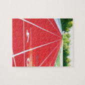 Loopbaan en veld legpuzzel (Horizontaal)