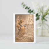Loopbaan Muis als Beeldhouwer Briefkaart (Staand voorkant)