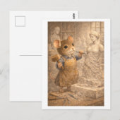Loopbaan Muis als Beeldhouwer Briefkaart (Voorkant / Achterkant)