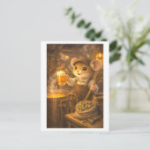 Loopbaan Muis als Brouwer Briefkaart (Staand voorkant)