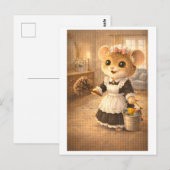 Loopbaan Muis als Dienstmeid Briefkaart (Voorkant / Achterkant)