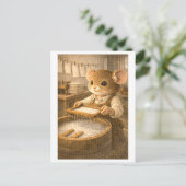 Loopbaan Muis als Papiermaker Briefkaart (Staand voorkant)