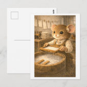 Loopbaan Muis als Papiermaker Briefkaart (Voorkant / Achterkant)