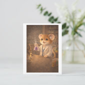 Loopbaan Muis als Wetenschapper Briefkaart (Staand voorkant)