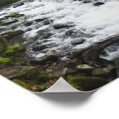 Loopbaan van de Herfsten van Bridal Veil, Oregon Poster (Hoek)