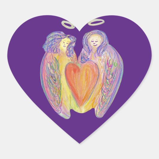 Loopende Kindness Guardian Angels Decal Stickers (Voorkant)