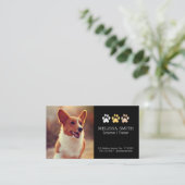 loophond | Hond Trainer en Groomer Appt Afsprakenkaartje (Staand voorkant)