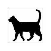 loopkat-silhouet rubberstempel (Afrduk)