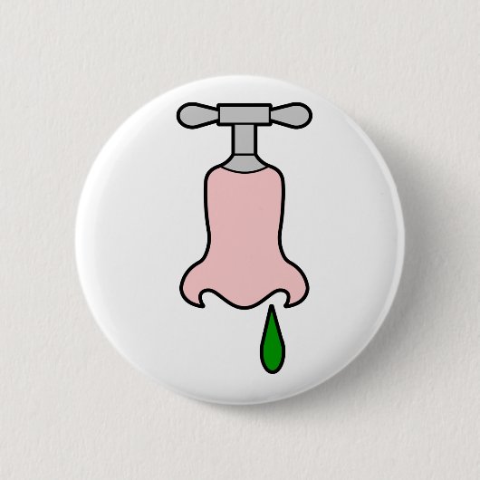 loopkraan ronde button 5,7 cm (Voorkant)