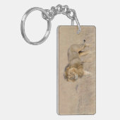 Looplopen Sleutelhanger (Voorkant Links)