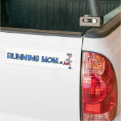 loopmoeder bumpersticker (Op Truck)