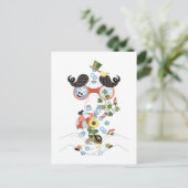 Loopneus van genade (remake) briefkaart (Staand voorkant)