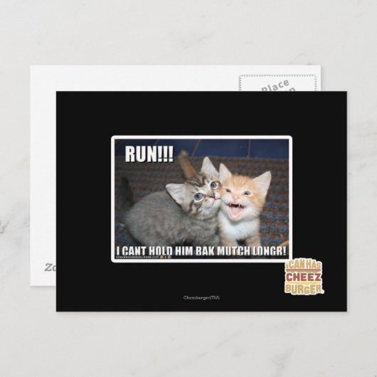 LOOPPAS!!! BRIEFKAART (Voorkant / Achterkant)