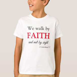 Looppas door Faith Scripting T-shirt