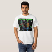 looppas met schaar t-shirt (Voorkant volledig)