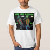 looppas met schaar t-shirt (Voorkant)