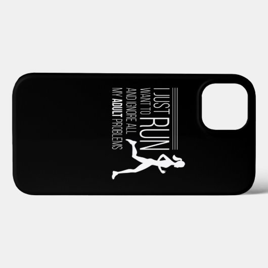 Looppas negeer volwassen problemen Case-Mate iPhone case (Achterkant (horizontaal))