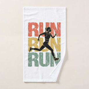 Looppas - runner Girl Handdoek