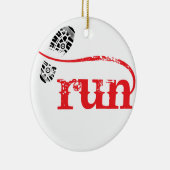 Looppas/Runner van Vetro-juwelen Keramisch Ornament (Rechts)