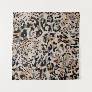 Loopspatroon, jaguarpatroon, vacht van dieren wandkleed