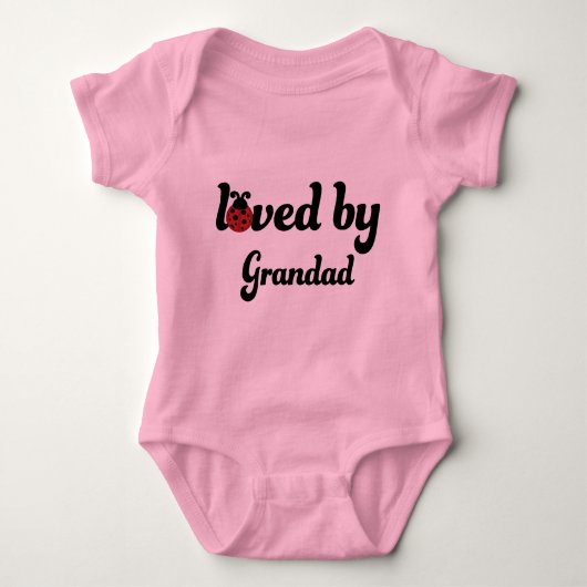 Loopt door Grandad Gift Romper (Voorkant)