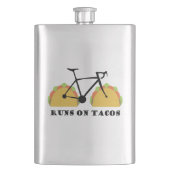 Loopt op Tacos Heupfles (Voorkant)