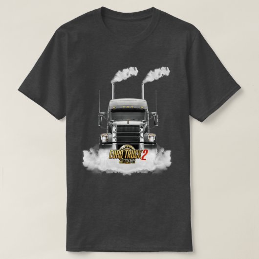 Loopt op Truck Stop T-shirt (Design voorkant)
