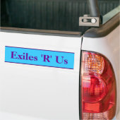 Loopt 'R' Us uit Bumpersticker (Op Truck)