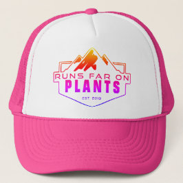 Loopt ver op Planten Trucker Hat Trucker Pet