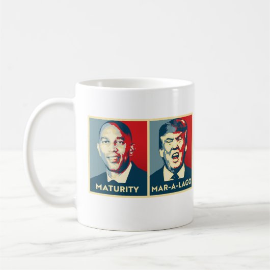 Looptijd boven de Mok van Mar-a-Lago (Links)