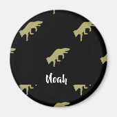 loopvos magneet (Voorkant)