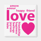 Loopwoorden Magneet (Voorkant)