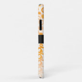 Loopy Lines met hybride paisley - Oranje Ombre Case-Mate iPhone Case (Achterkant/rechts)