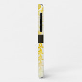 Loopy Lines met hybride paisley Yellow Hues Ombre Case-Mate iPhone Case (Achterkant/links)