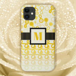 Loopy Lines met hybride paisley Yellow Hues Ombre iPhone 11 Hoesje