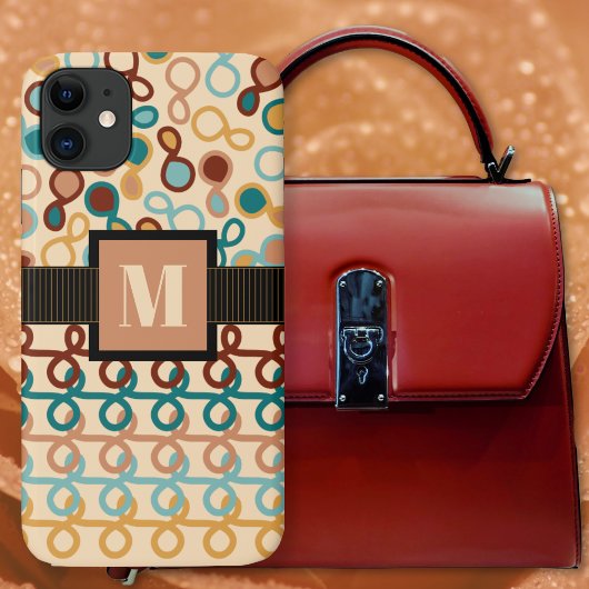 Loopy Lines met hybride paisleydragende zonnepalet Case-Mate iPhone Case