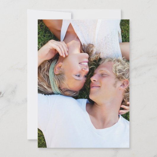 Loopy Love Lines Engagement Invitation (Dos)