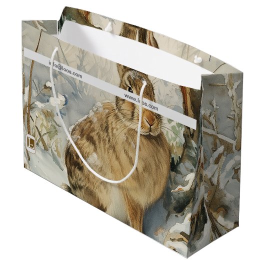 LOOS GIFT BAG GROOT CADEAUZAKJE (Achterkant Gekanteld)