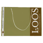 LOOS GIFT BAG GROOT CADEAUZAKJE (Achterkant)