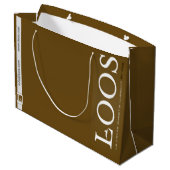 LOOS GIFT BAG GROOT CADEAUZAKJE (Achterkant Gekanteld)