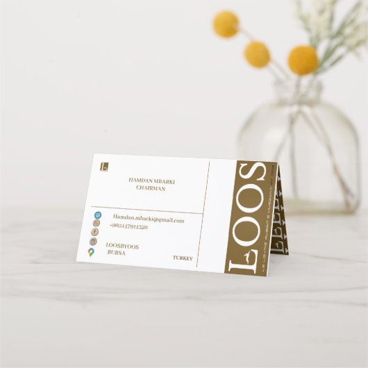 LOOS LOYALTY KAART (Achterkant)