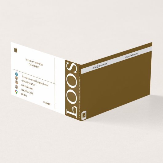 LOOS VOLTOOID VISITEKAARTJE (Buitenkant)